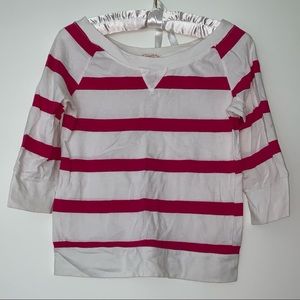 3/4 Sleeve Striped Shirt
